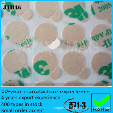 Jamag strong disc magnet with adhesive back for sale